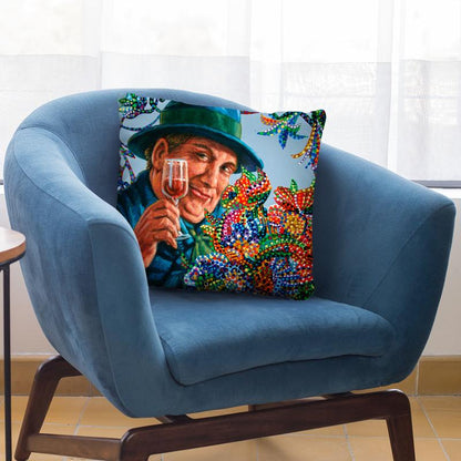 A Lovely Bouquet 2 Throw Pillow By Erika Pochybova - All About Vibe