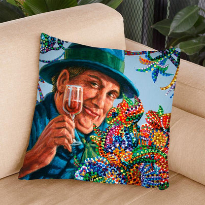 A Lovely Bouquet 2 Throw Pillow By Erika Pochybova - All About Vibe