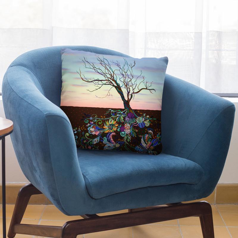 Journey Throw Pillow By Erika Pochybova - All About Vibe