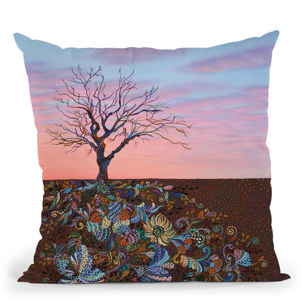 Mindfulness Throw Pillow By Erika Pochybova - All About Vibe