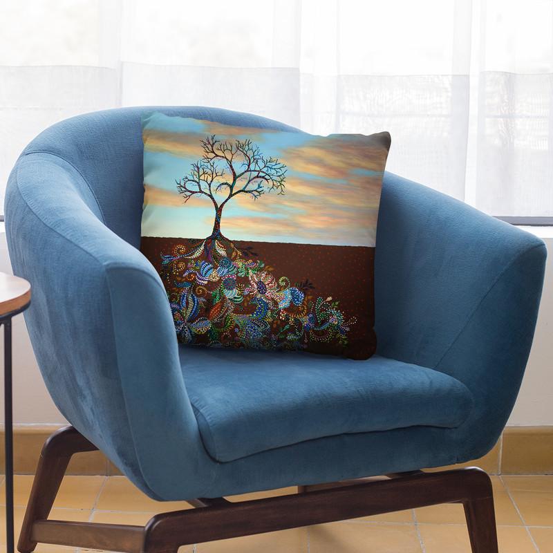 Neither Praise Nor Disgrace Throw Pillow By Erika Pochybova - All About Vibe