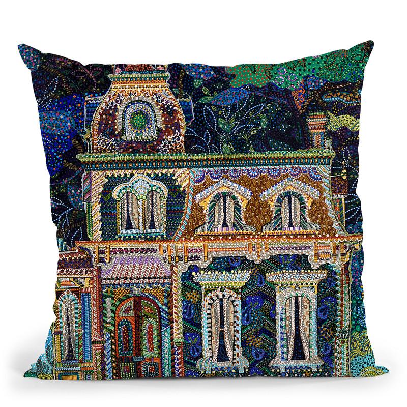 Lights Out Throw Pillow By Erika Pochybova - All About Vibe