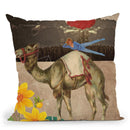 Desert Is A Lonely Place Throw Pillow By Elo Marc - All About Vibe