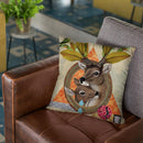 Oh Deer Throw Pillow By Elo Marc - All About Vibe