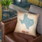 Texas Throw Pillow By American Flat - All About Vibe