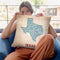 Texas Throw Pillow By American Flat - All About Vibe