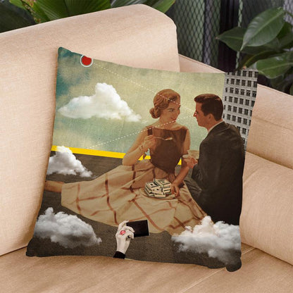 All Eyes On Me Throw Pillow By Elo Marc - All About Vibe