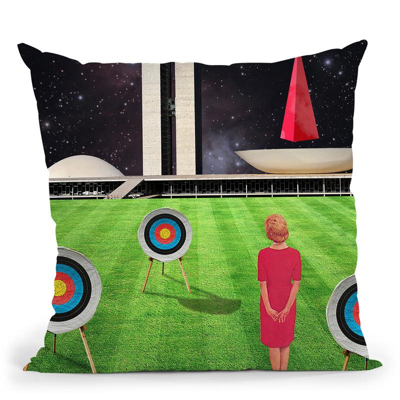 Planalto Central Throw Pillow By Elo Marc - All About Vibe