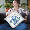 Deep Sea Ii Throw Pillow By Anne Travoletti