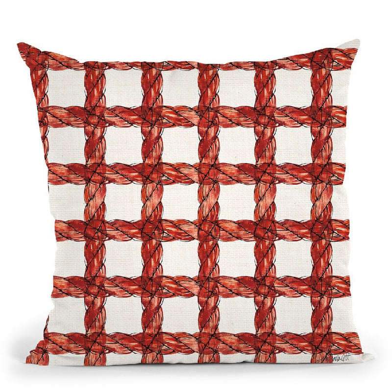 Coastal Buoys Step 05B Throw Pillow By Anne Travoletti
