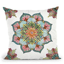 Mandala Morning V Throw Pillow By Anne Travoletti