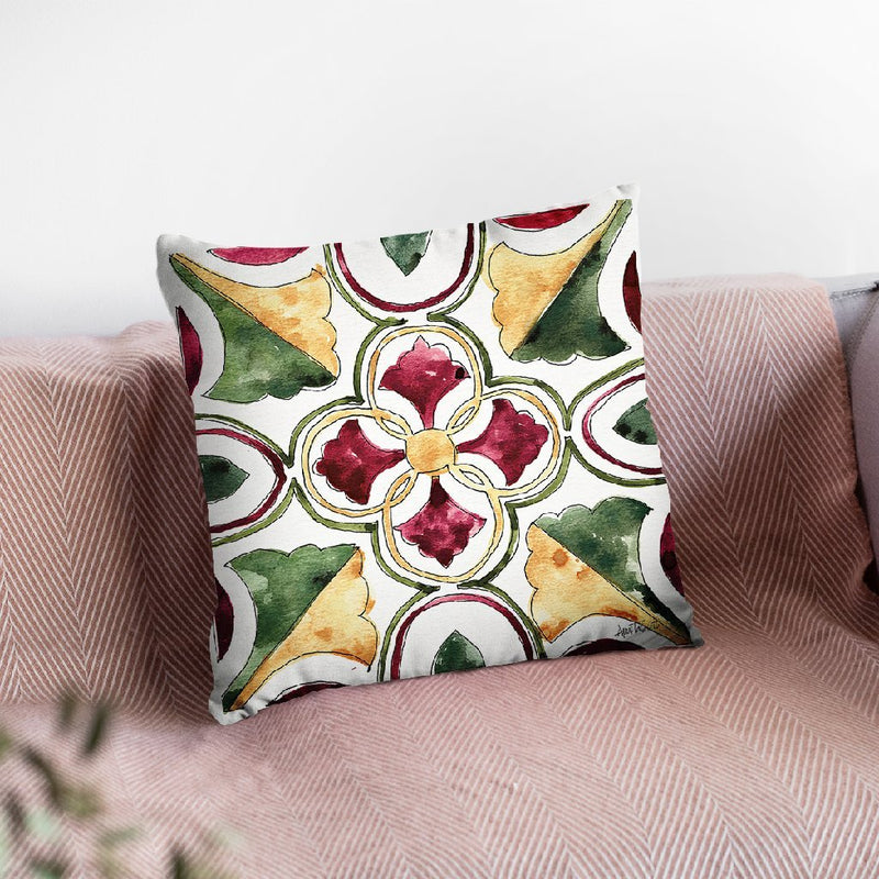Oaked And Aged Pattern Vii Throw Pillow By Anne Travoletti
