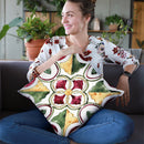 Oaked And Aged Pattern Vii Throw Pillow By Anne Travoletti