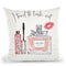 Chic Accents V (I Tend To Lash Out) Throw Pillow By Anne Travoletti