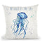 Deep Sea V Throw Pillow By Anne Travoletti