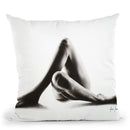 Nude Woman Charcoal Study 50 Throw Pillow By Ashvin Harrison