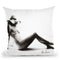 Nude Woman Charcoal Study 52 Throw Pillow By Ashvin Harrison