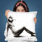 Nude Woman Charcoal Study 52 Throw Pillow By Ashvin Harrison