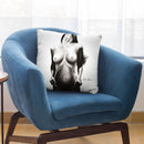 Nude Woman Charcoal Study 53 Throw Pillow By Ashvin Harrison