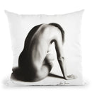 Nude Woman Charcoal Study 56 Throw Pillow By Ashvin Harrison