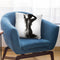 Nude Woman Charcoal Study 57 Throw Pillow By Ashvin Harrison