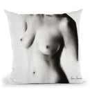 Nude Woman Charcoal Study 58 Throw Pillow By Ashvin Harrison