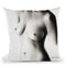 Nude Woman Charcoal Study 58 Throw Pillow By Ashvin Harrison