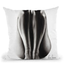 Nude Woman Charcoal Study 65 Throw Pillow By Ashvin Harrison