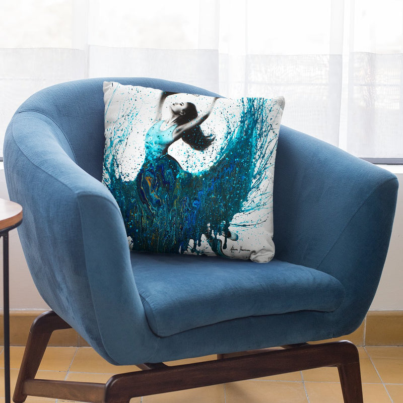 Ocean Gem Dance Throw Pillow By Ashvin Harrison