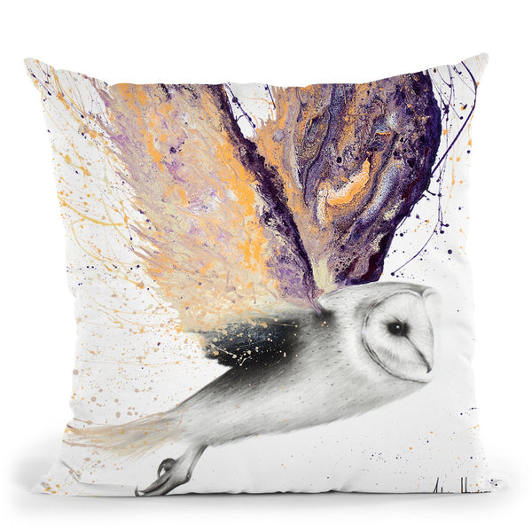 Opal Winged Owl Throw Pillow By Ashvin Harrison