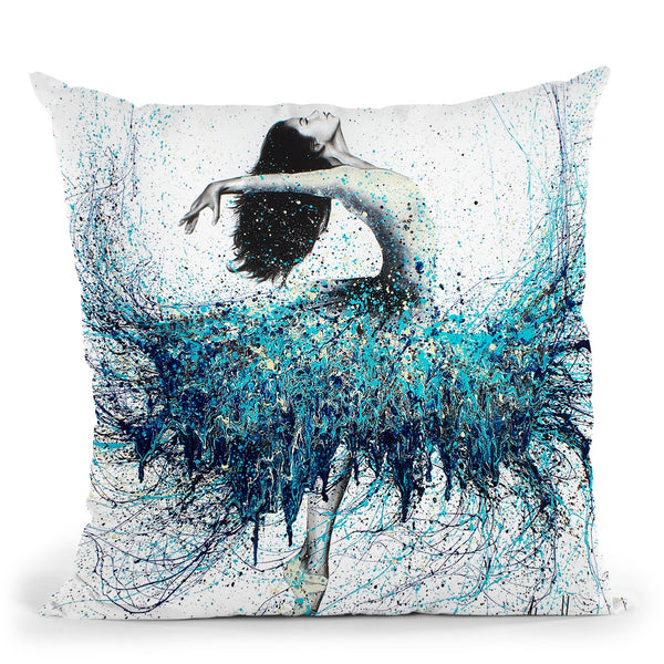Opals And Waves Throw Pillow By Ashvin Harrison