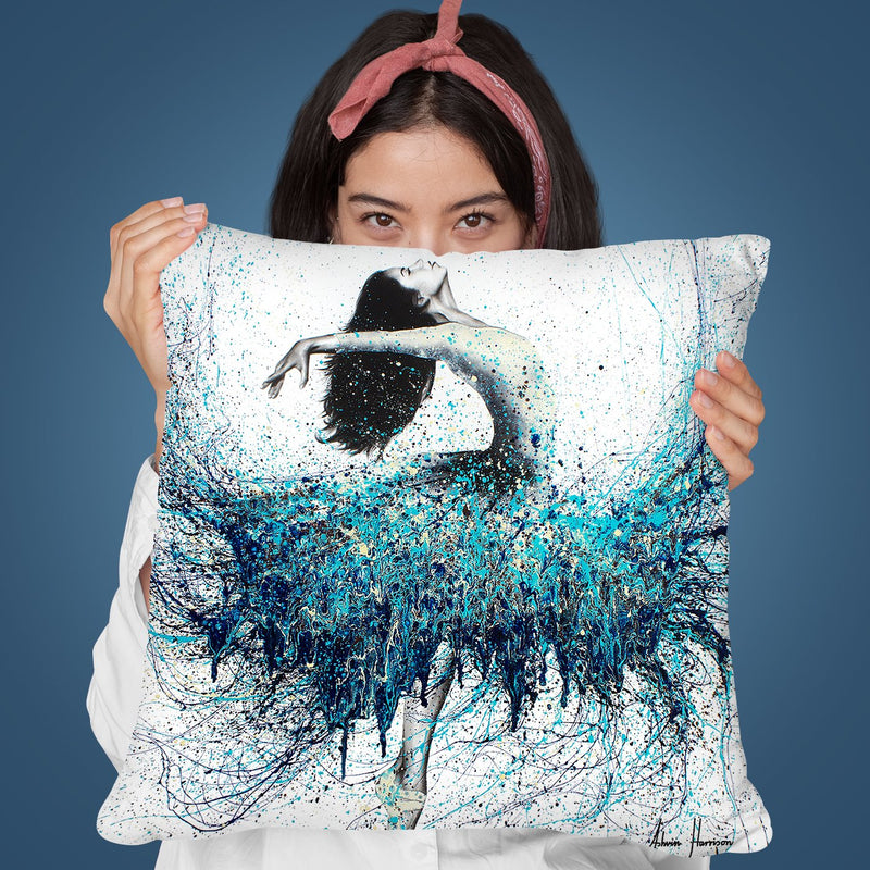 Opals And Waves Throw Pillow By Ashvin Harrison