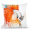 Orange Splice Gourami Throw Pillow By Ashvin Harrison
