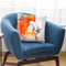 Orange Splice Gourami Throw Pillow By Ashvin Harrison