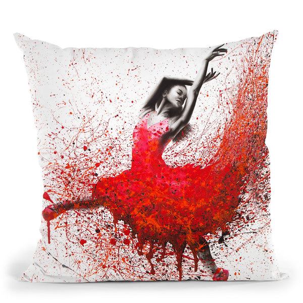 Passionate Love Dance Throw Pillow By Ashvin Harrison