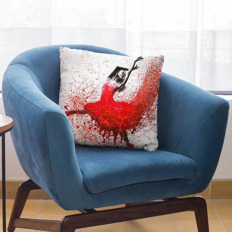 Passionate Love Dance Throw Pillow By Ashvin Harrison
