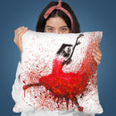 Passionate Love Dance Throw Pillow By Ashvin Harrison