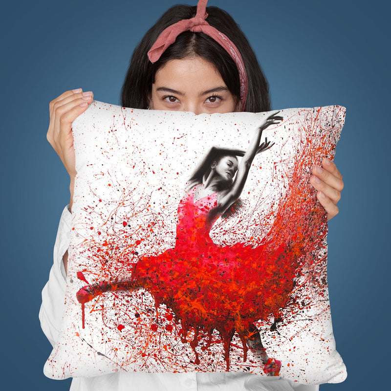 Passionate Love Dance Throw Pillow By Ashvin Harrison
