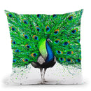 Pavo Pthalo Throw Pillow By Ashvin Harrison