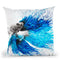 Phthalo Fish Tail Throw Pillow By Ashvin Harrison