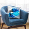 Phthalo Fish Tail Throw Pillow By Ashvin Harrison