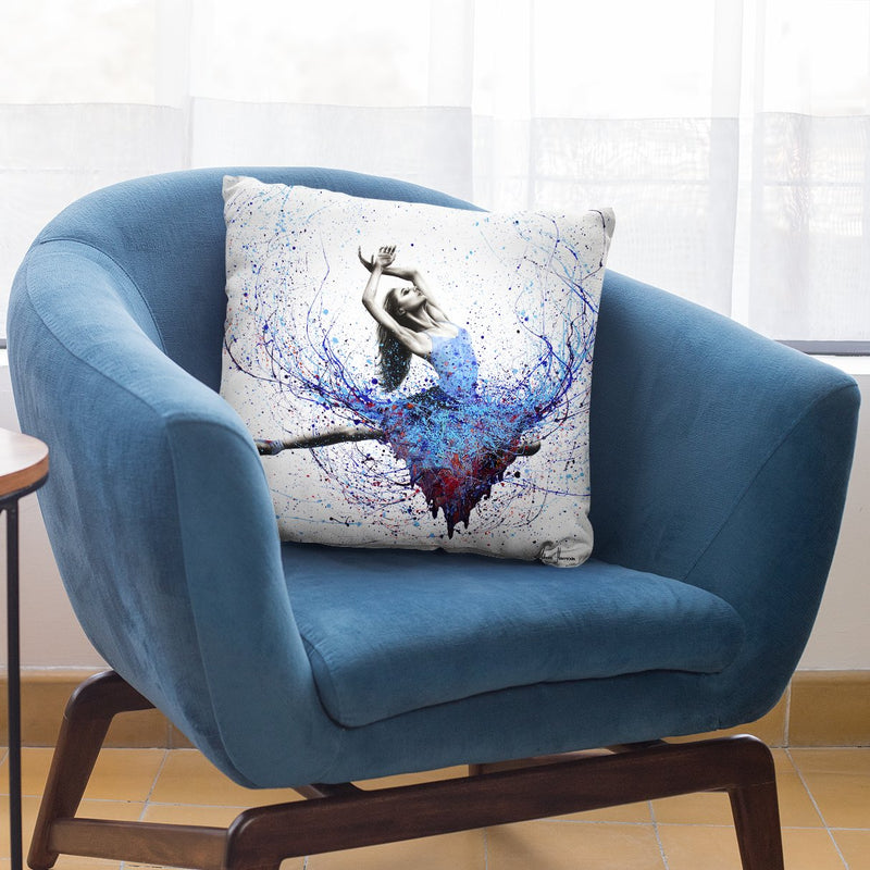 Pianissimo Dance Throw Pillow By Ashvin Harrison