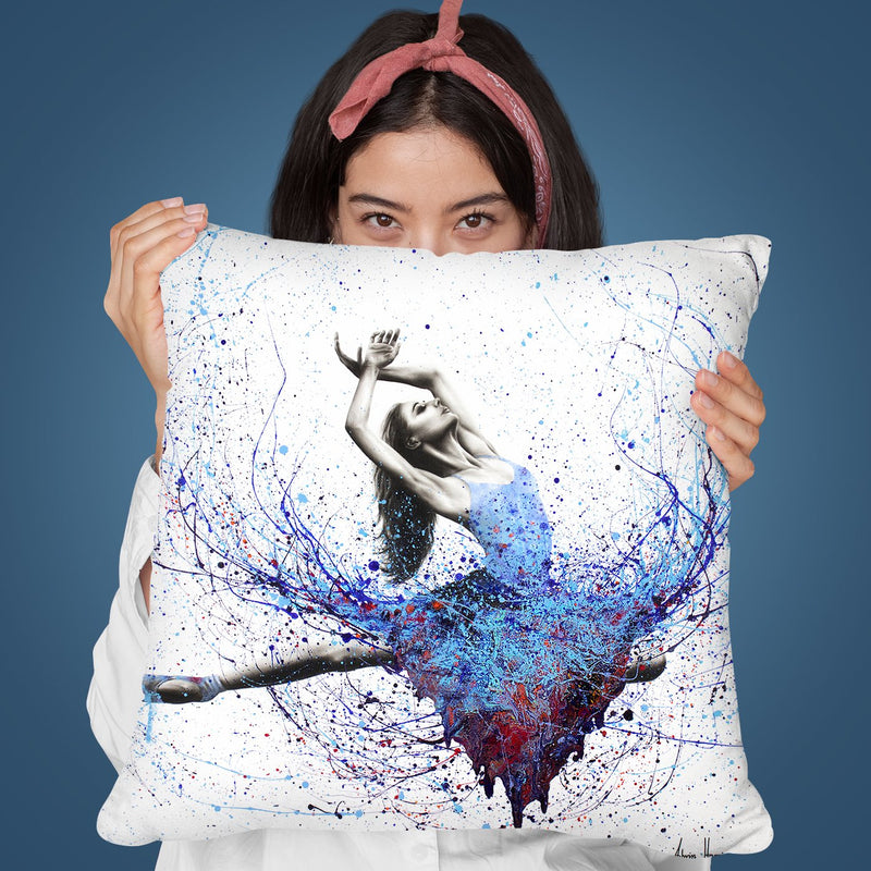 Pianissimo Dance Throw Pillow By Ashvin Harrison