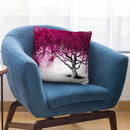 Pink Plum Park Throw Pillow By Ashvin Harrison
