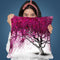 Pink Plum Park Throw Pillow By Ashvin Harrison