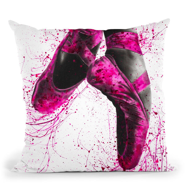 Pretty In Pink Throw Pillow By Ashvin Harrison