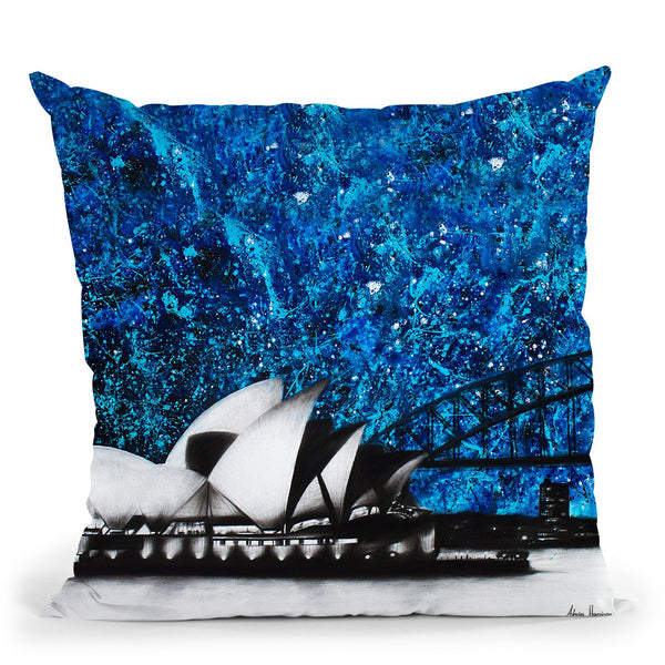 An Opera Night Throw Pillow By Ashvin Harrison