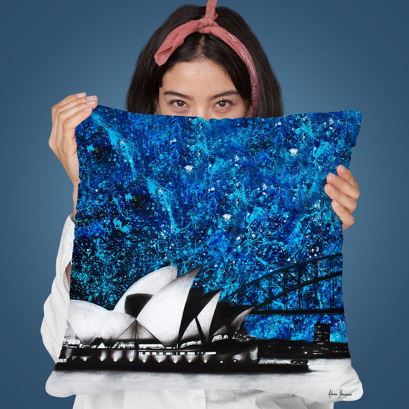 An Opera Night Throw Pillow By Ashvin Harrison