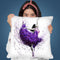 Purple Rain Ballet Throw Pillow By Ashvin Harrison