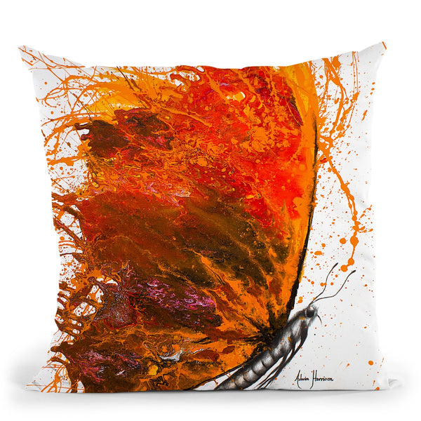 Rhodochrosite Wings Butterfly Throw Pillow By Ashvin Harrison